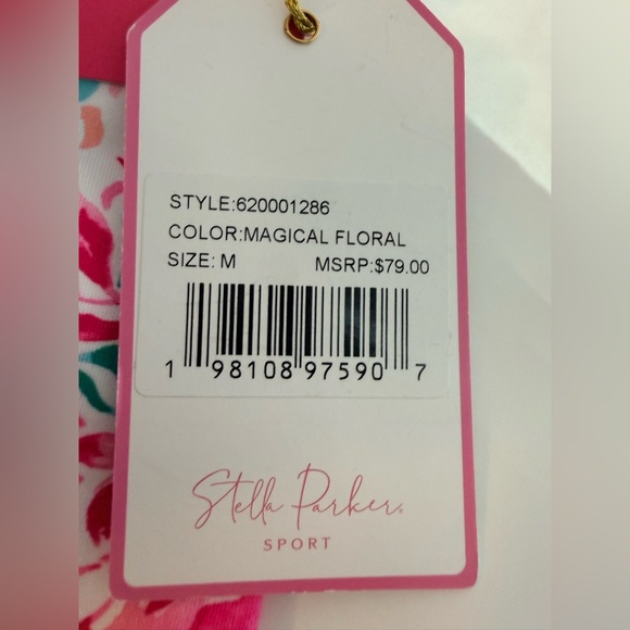 Stella Parker Sport Magical Floral Skort Medium NWT UPF 50 - Picture 7 of 15